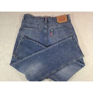 Levi's 502 Regular Taper Jeans Women's 29x29 Women 18 Medium Wash Mid Rise Denim